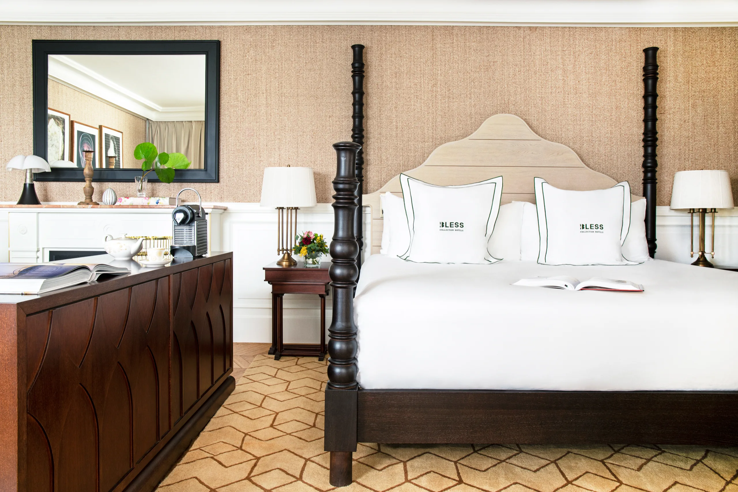 Four-poster bed, BLESS Madrid